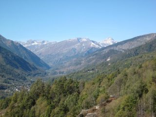 veduta sulla val Varaita