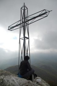 La croce di vetta