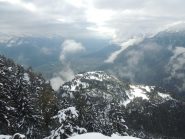 Vista su Domodossola arrivando alla Colmine