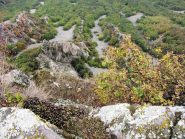 dalla cima il vuoto verso roure