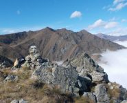 dalla cima ,vista sul Grum