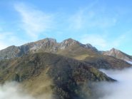 Panorama verso il Bussaia e il Bec d'Orel.