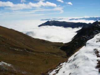 il vallone dal Colle Sibolet