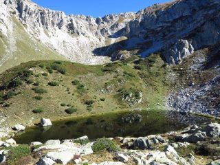 Lago degli Alberghi e Passo di Ciotto Mien