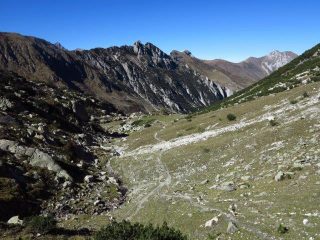 Vallone di salita verso il Lago degli Alberghi