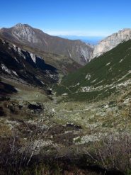 Il vallone di salita