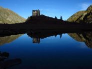 Rifugio e Lago Migliorero in ombre e luci