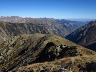 Il Seita e il panoramico crinale