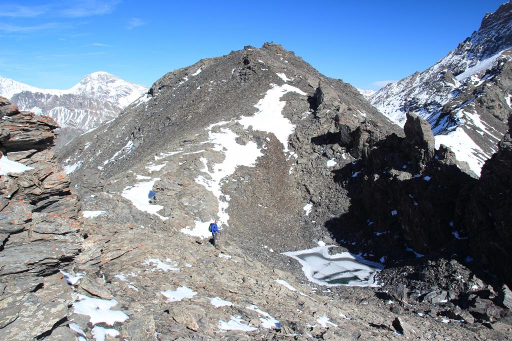 ultimo tratto del percorso per la cima (19-10-2013)