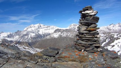 ometto di vetta e Pointe de la Grand Casse (19-10-2013)