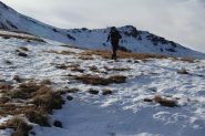 salendo verso la conca di quota 2550 m. (19-10-2013)