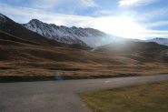 la Pointe du Grand Vallon vista dal parcheggio di Bellecombe (19-10-2013)