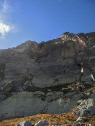 la paretina vista da sotto