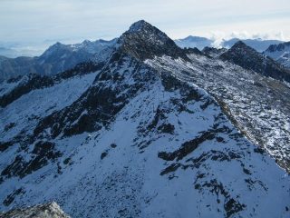 Il Pizzo Tignaga visto dalla vetta