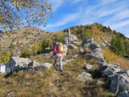 deviazione all'alpe truchetto sul sentiero D5