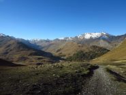 Panorama verso il vallone del Lauzanier