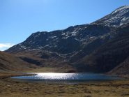 Lago dell'Oronaye verso il Colle di Roburent