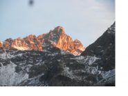 Il Gran San Pietro..dal Teleccio all'alba