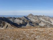 da dx a sin il percorso del primo giorno dal M. S: Franco al M.Portella