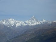 Dalla vetta, il Cervino