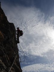 Con il casco tra le nuvole