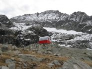 Il bivacco con la Puntadi Ciampono