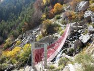 Il ponte tibetano alle Vene