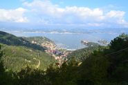 vista sul golfo di La Spezia