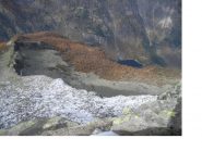 Il lago di Antrona dalla vetta..