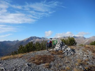 Panorama dalla vetta del M.te Agnelino