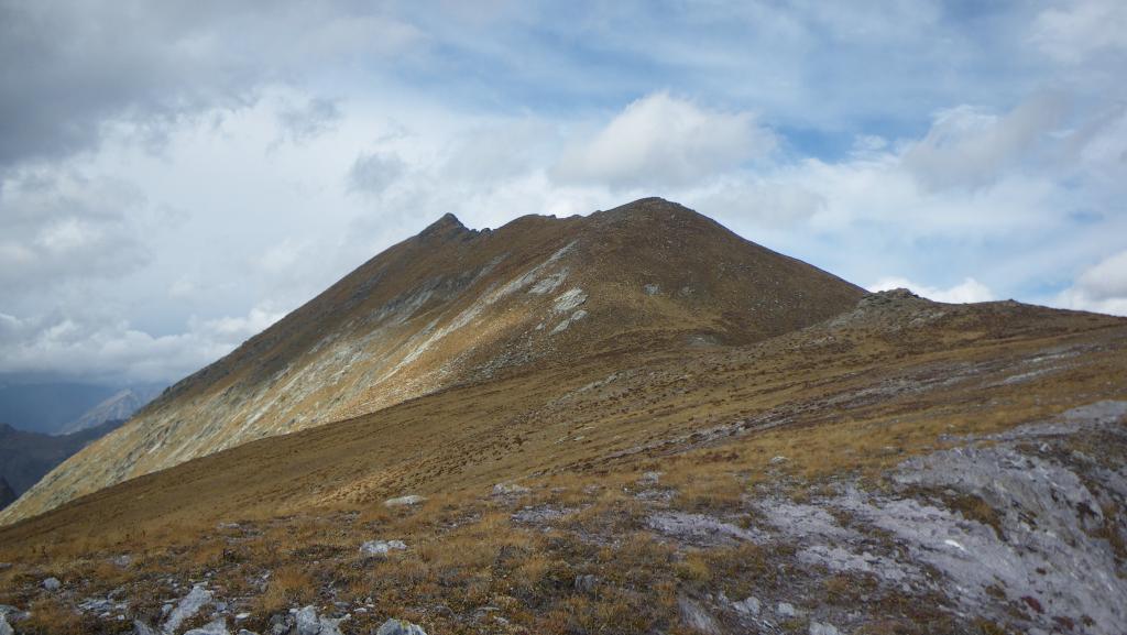 prima dello strappo dell'antecima e crestone finale