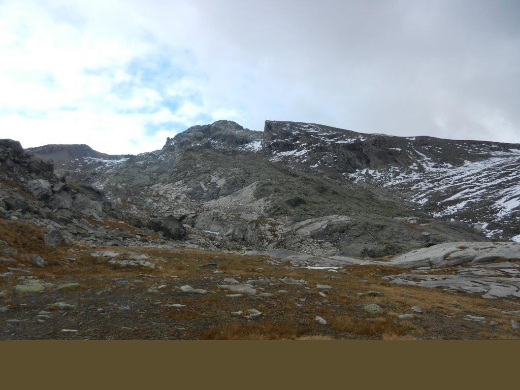 La Rocca Bianca 3064 m dalla cima della via