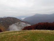 Unico panorama concessoci all'Alpe Pero