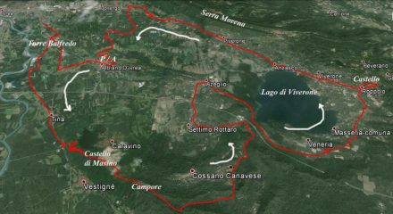 Canaversana d'epoca - Percorso