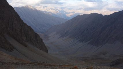 Il vallone di discesa 