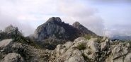 Corni di Canzo Centrale e Occidentale visti dal Monte Moregallo