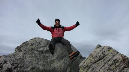 libero il mio entusiasmo in cima!! (1-11-2013)