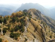 la cresta dalla Rocca del Praet