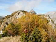 la cresta del Fera' da Cima Caplet