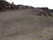 Il quinto tiro con la sosta a destra rispetto all'originale