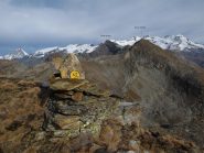 Gran panorama in prossimità della cima