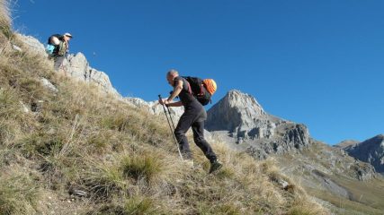 Stefano e Mario verso l'attacco
