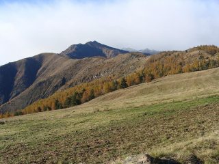 la nostra meta da vicino al colle