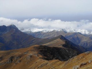 Alta valle di Bellino in bianco