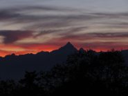 monviso al tramonto
