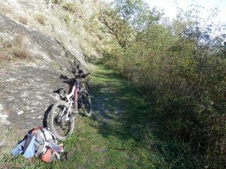 lo stupendo sentiero verso Mendatica