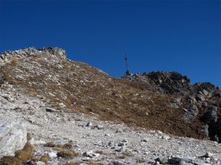 In vista della cima