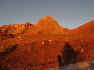 All'alba il Chersogno si accende