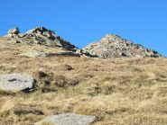 Uno sguardo all'indietro verso la cima raggiunta