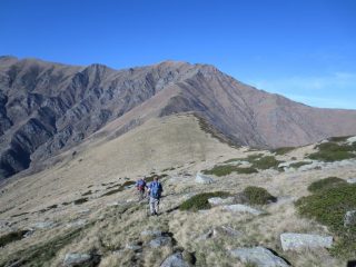 scendendo dal Cialmetta al colletto Souiran  